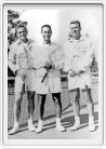 Whitney, Butch Kerkorian, Bob Hill<br>San Jose State circa 1959